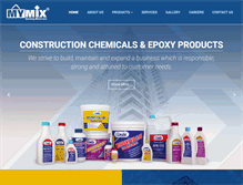 Tablet Screenshot of mymixgroup.com